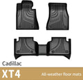 Black All Weather Floor Mats for Cadillac XT4 X582830