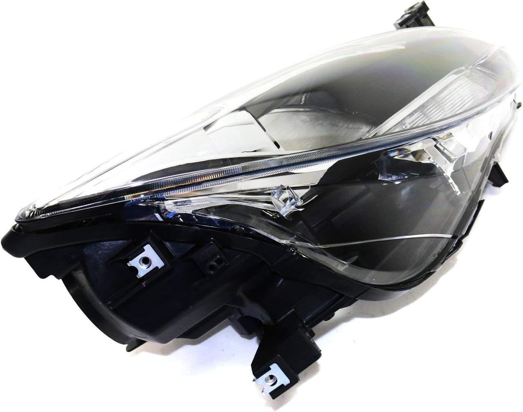 Head Lamp Set of 2 Halogen Lens and Housing T8116