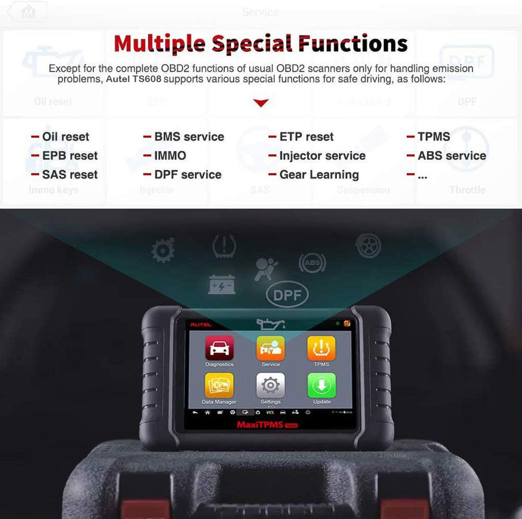 TPMS Diagnostic Scan Tool with Full Systems Diagnoses P97082