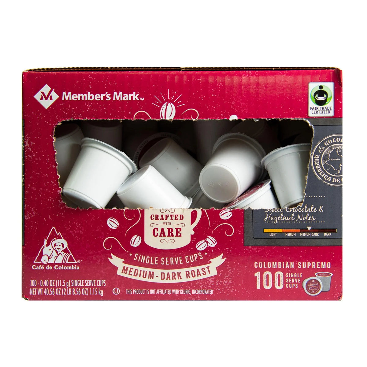 100 ct. Colombian Supremo Coffee K69329