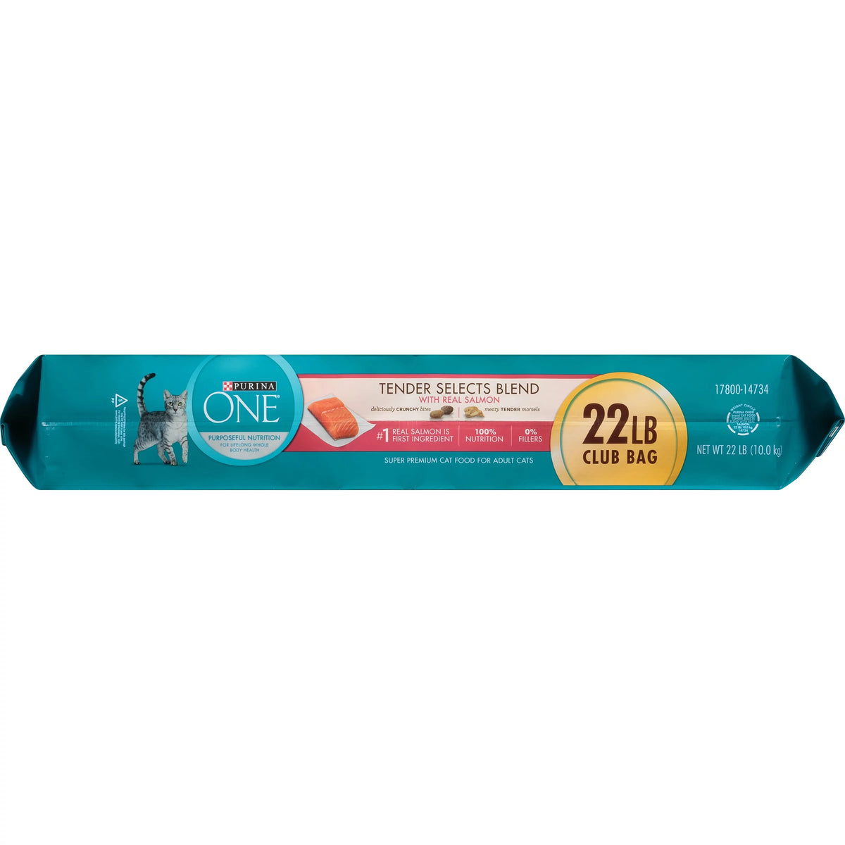 22 lb. Cat Food with Real Salmon S143