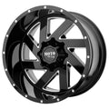 Gloss Black Milled Wheels X8927