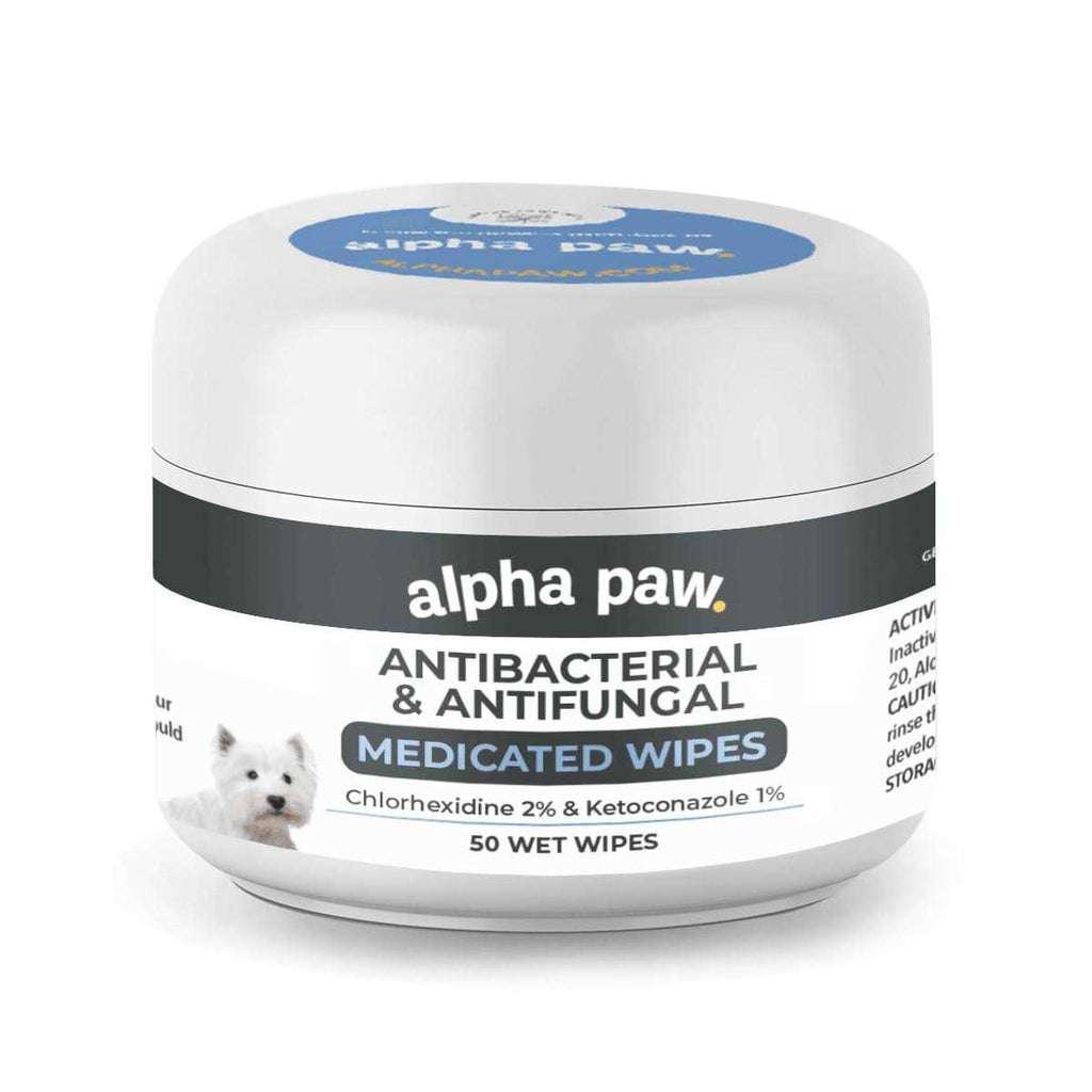 Antibacterial & Antifungal Medicated Wipes U53644