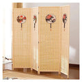 4 Panel Folding Room Divider Screen H9284