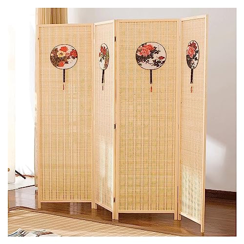 4 Panel Folding Room Divider Screen H9284