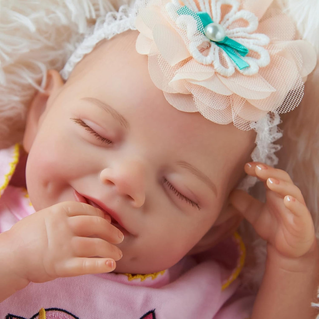 20 Inch Cloth Body Reborn Baby Doll S7805