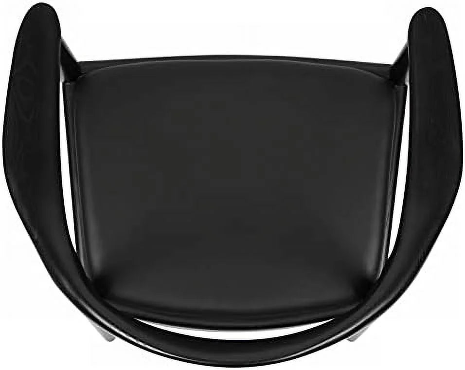 Black Upholstered Accent Chair D365423