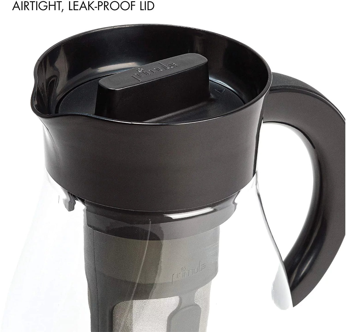 Airtight Cold Brew Coffee or Iced Tea Maker 2.7 Quart Black L2144