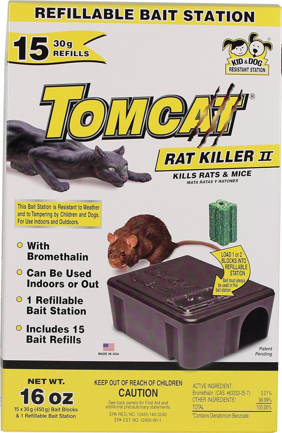 Rat Killer Bait Station 1lb U736