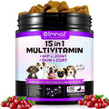 15-in-1 Dog Multivitamin Chews with Glucosamine and Probiotics, 150pcs O2395