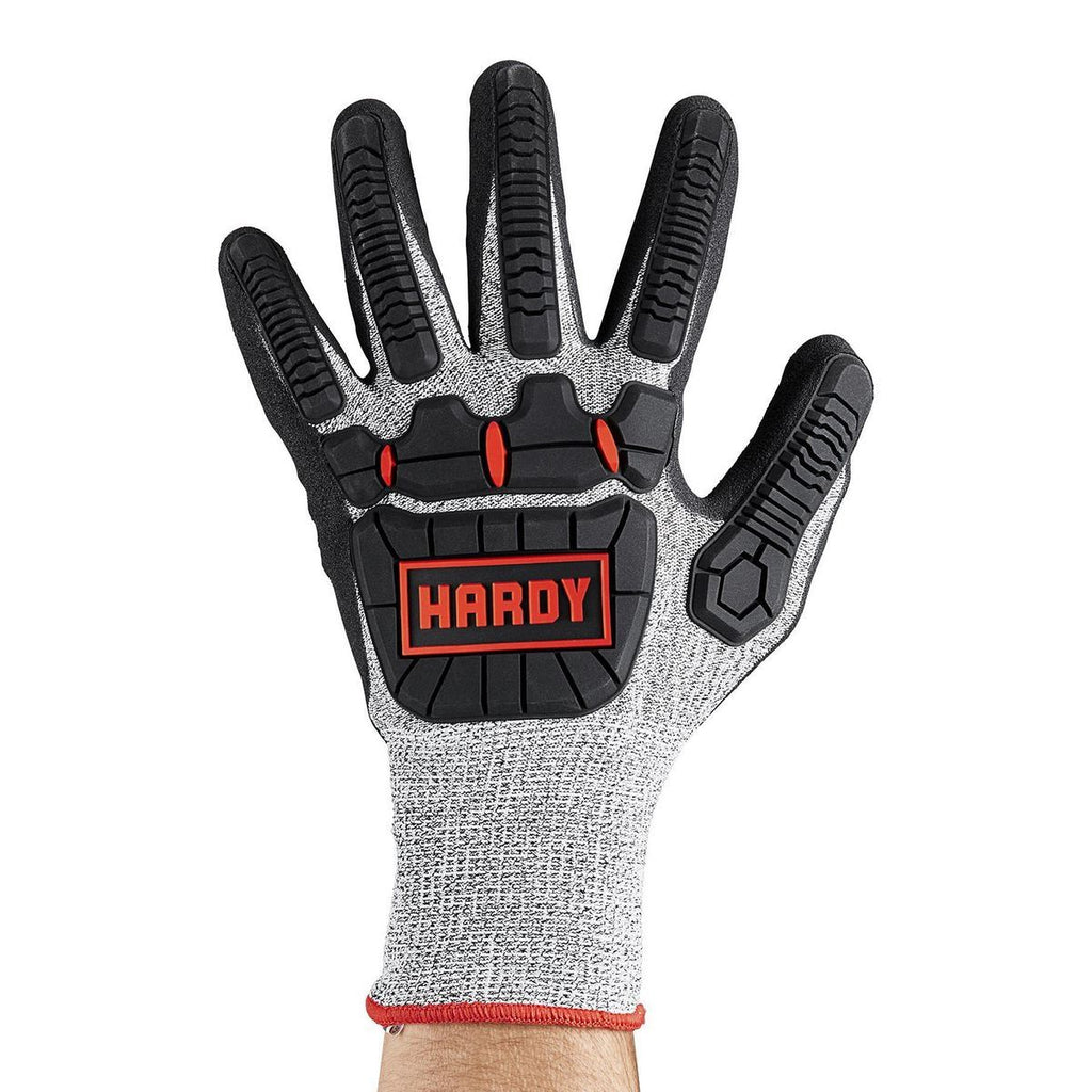 Nitrile-Dipped Impact Protection Work Gloves, X-Large Z731