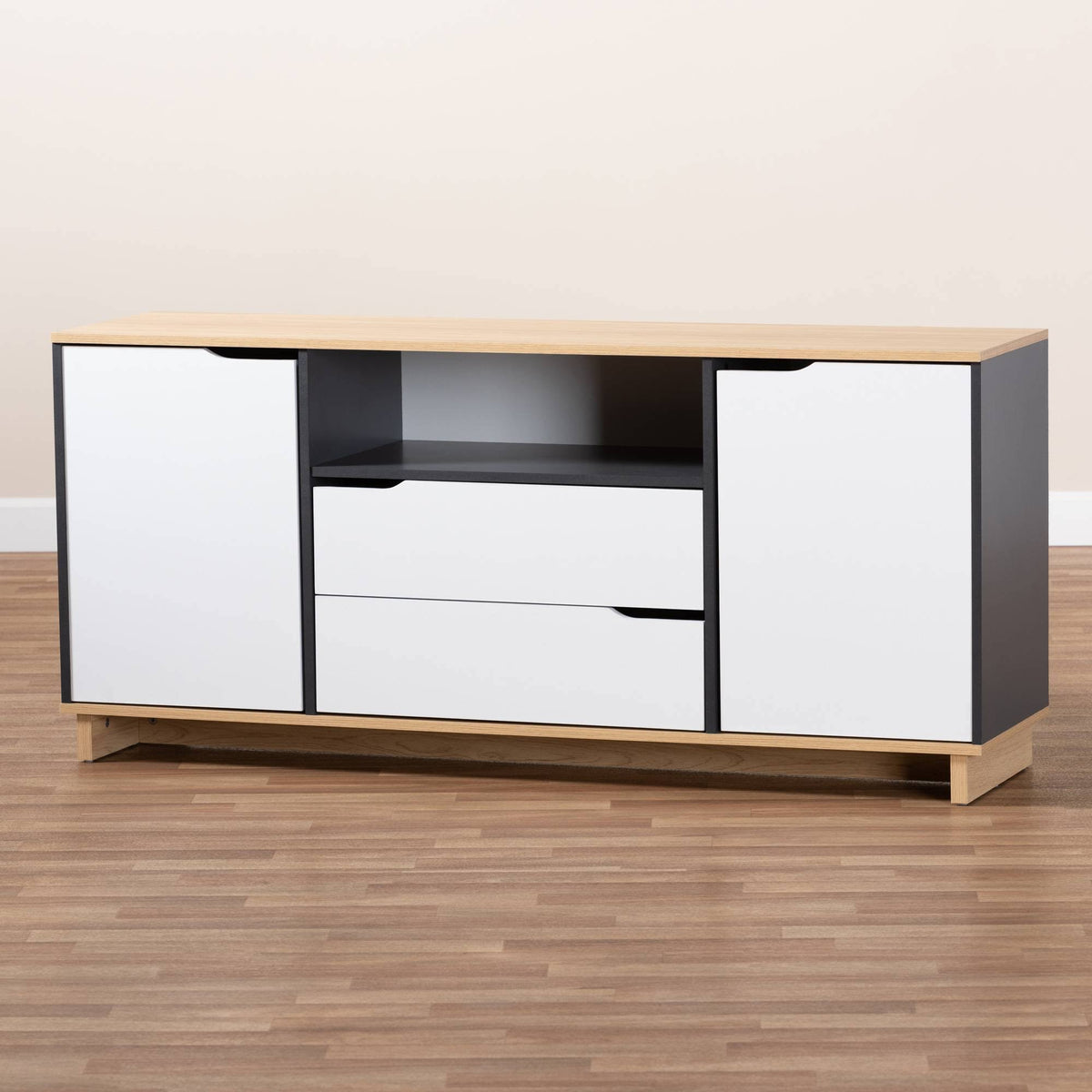 Multicolor 2-Door Wood Sideboard R215536