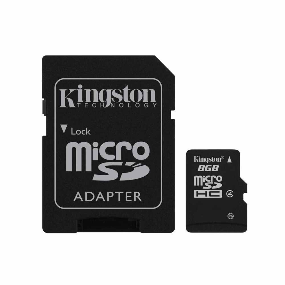 8GB microSDHC Class 4 Flash Card X114482