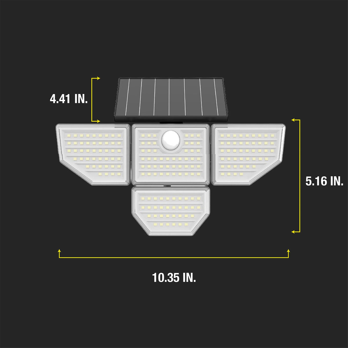 Adjustable Solar Motion LED Security Light 2-Pack T3635