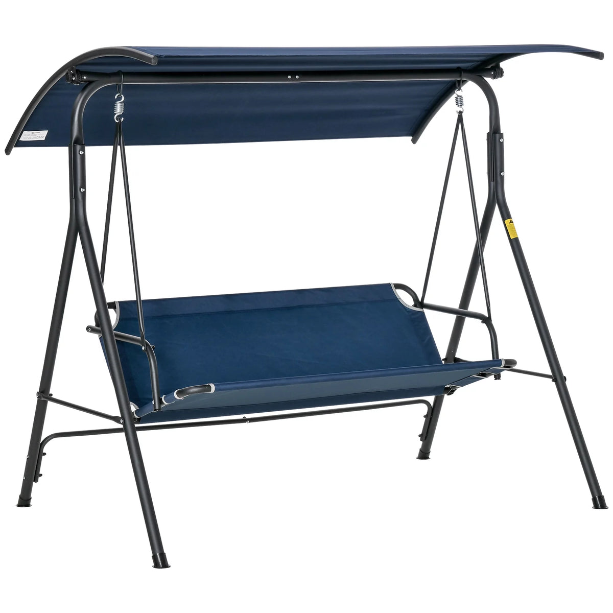 Dark Blue Steel Porch Swing K36910