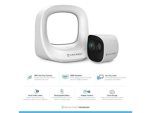 2MP Smart Home Battery Camera System E152