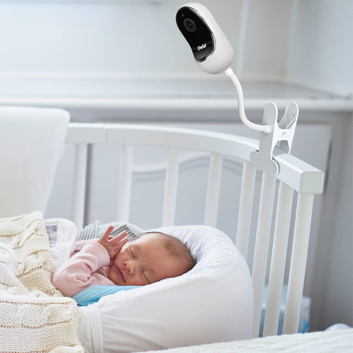 White Baby Monitor Mount J784