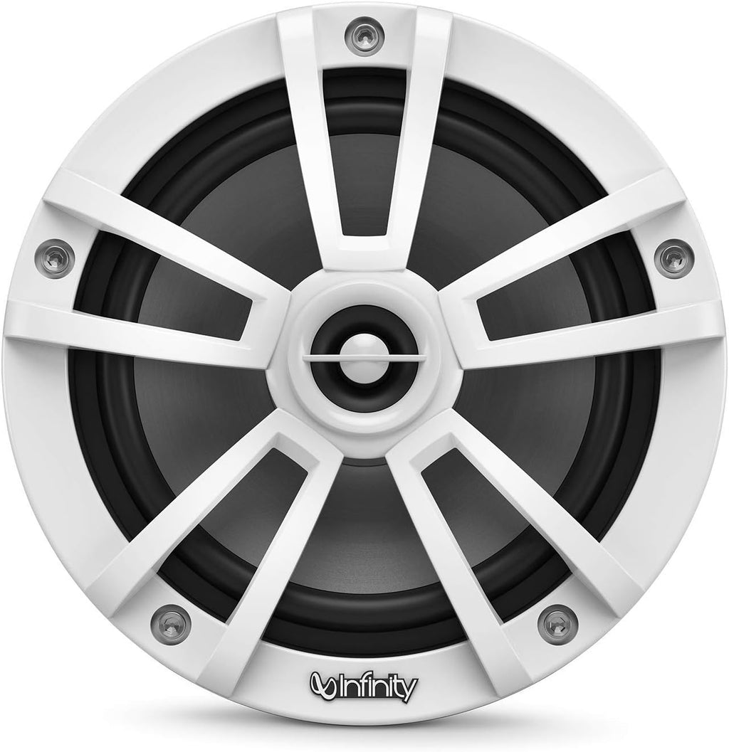 450W 6.5 2-Way Water Resistant Coaxial Marine Speakers U7879