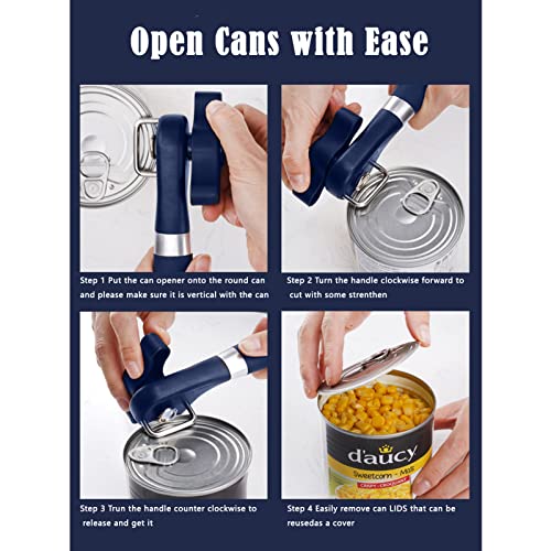 Manual Can Opener with Stainless Steel Blade E266129