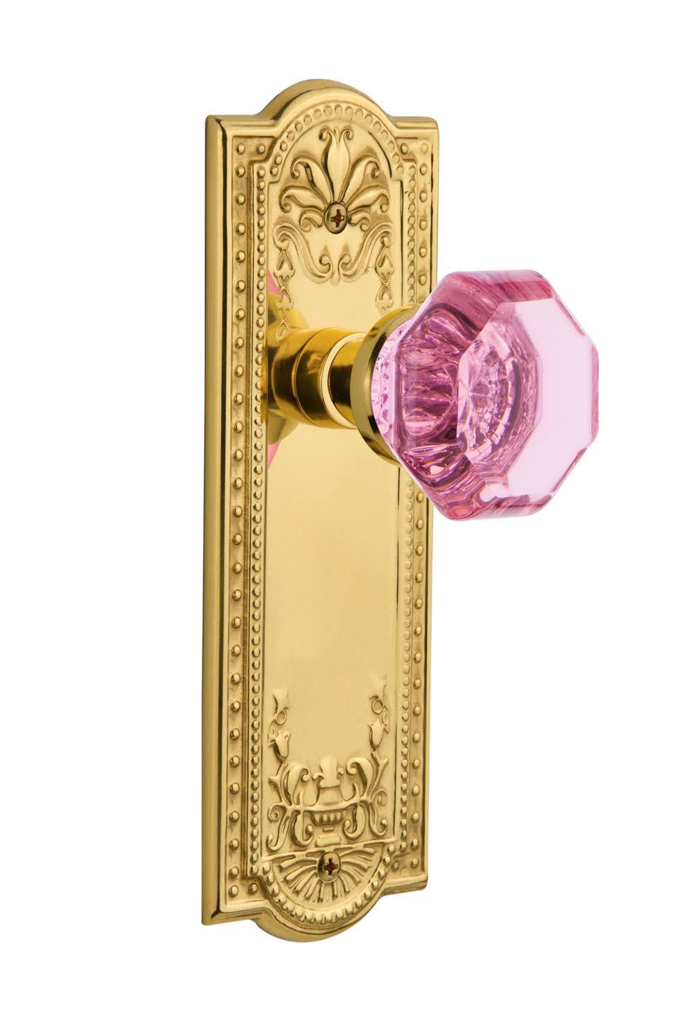 Double Dummy Door Knob in Unlaquered Brass K5382