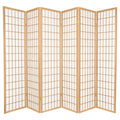 6 ft Tall 6 Panel Shoji Screen T955556