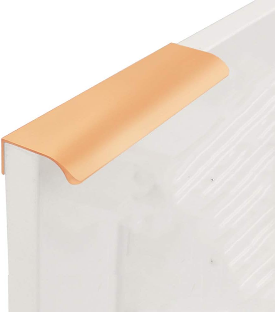 Orange Gold 150mm Finger Edge Pull Drawer Handles P6691