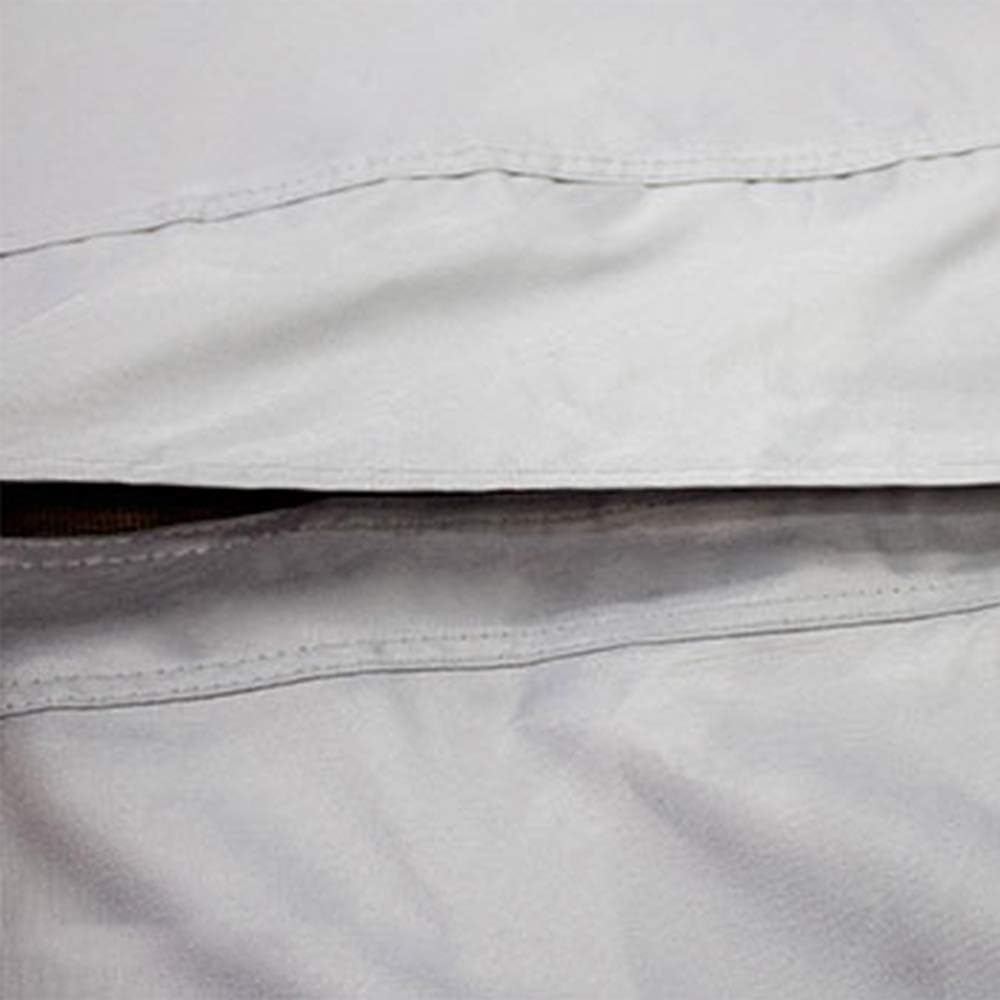 Tan Gray Waterproof Heavy Duty RV Cover M656