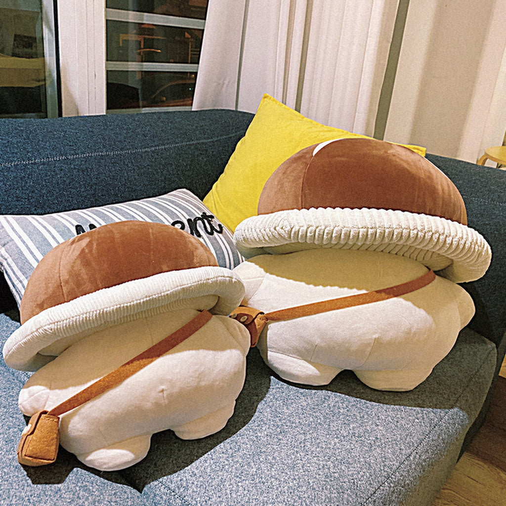 Mushroom Plush Stuffed Toys Shiitake Pillow Q6678