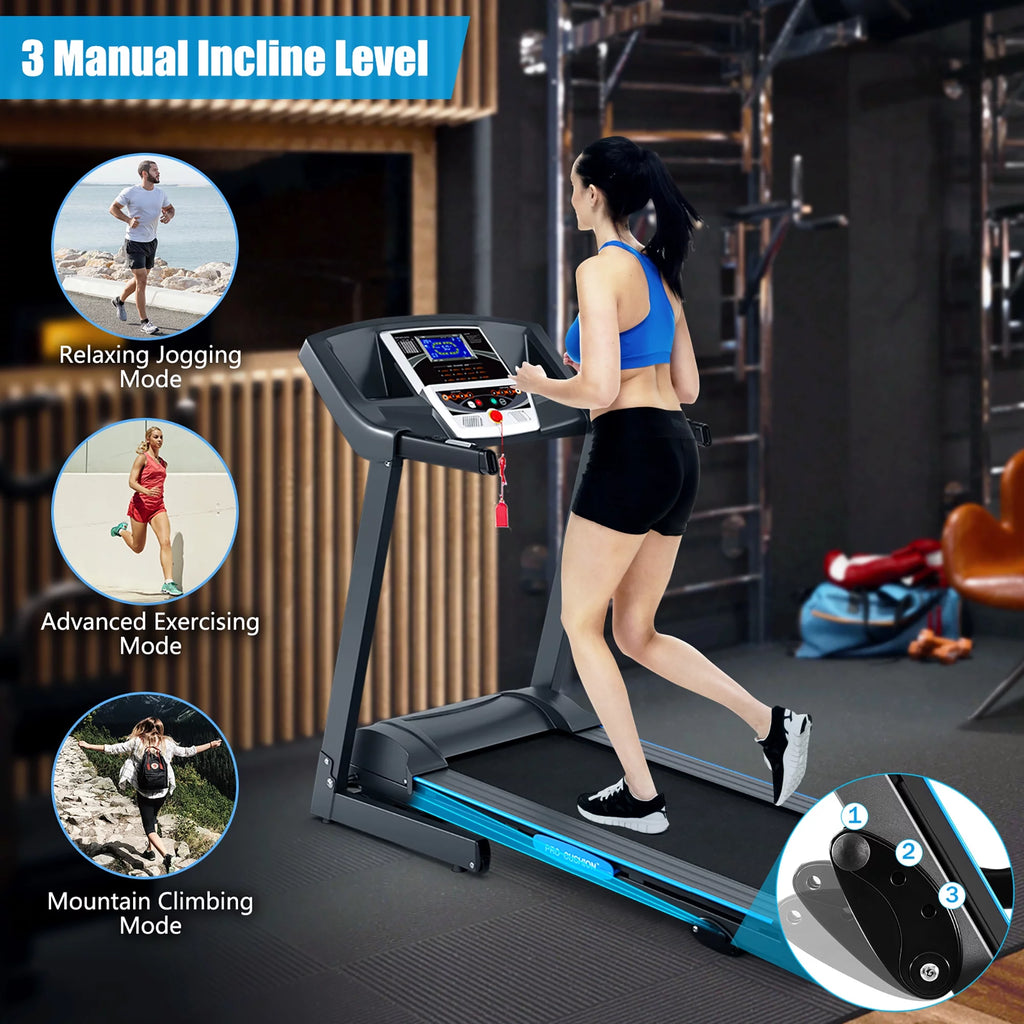 2.25HP Foldable Electric Treadmill D17043