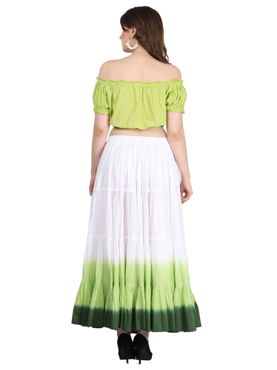 Plus Size 40 Inches Long 25 Yard Skirt N521