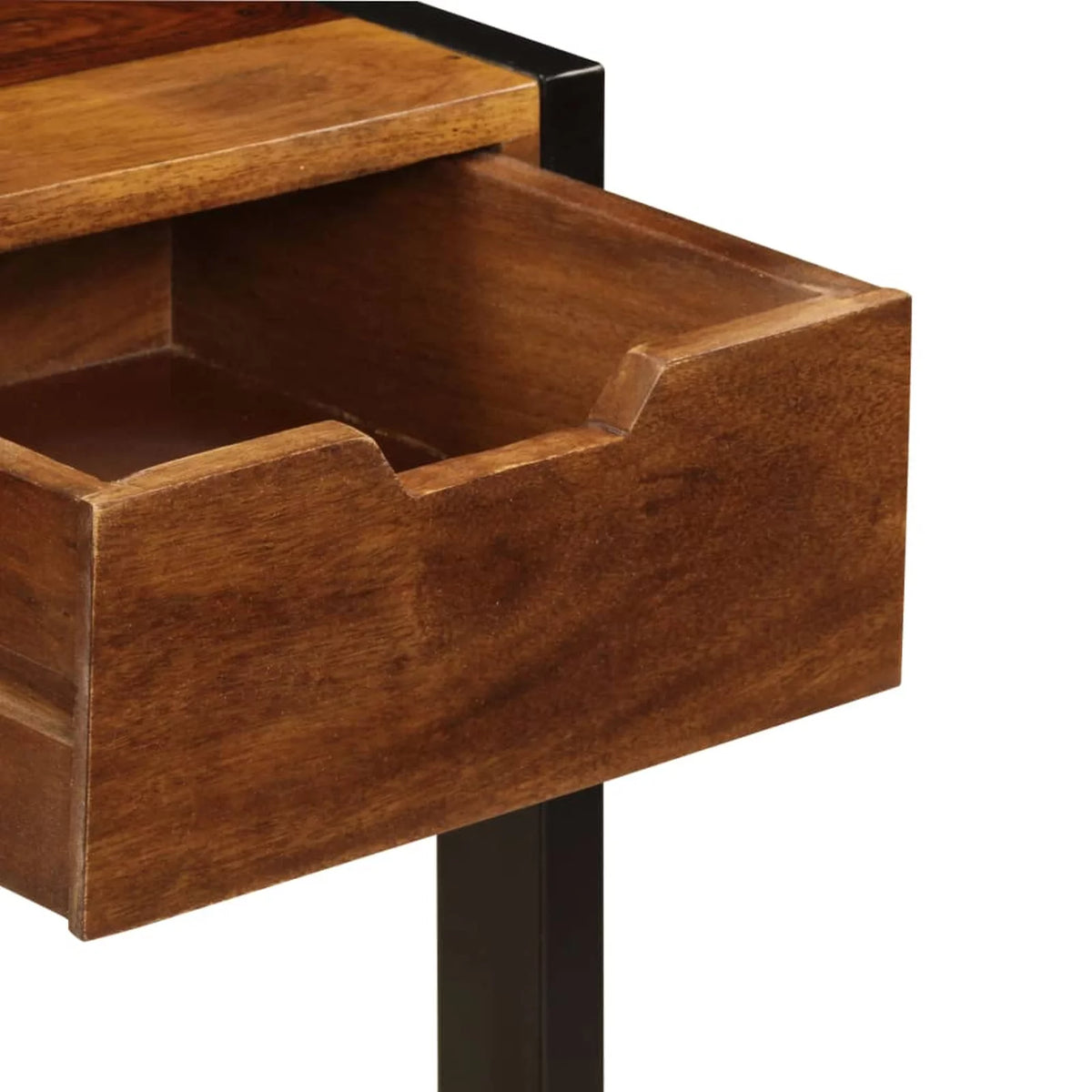 Solid Sheesham Wood Sideboard with 3 Drawers F3175