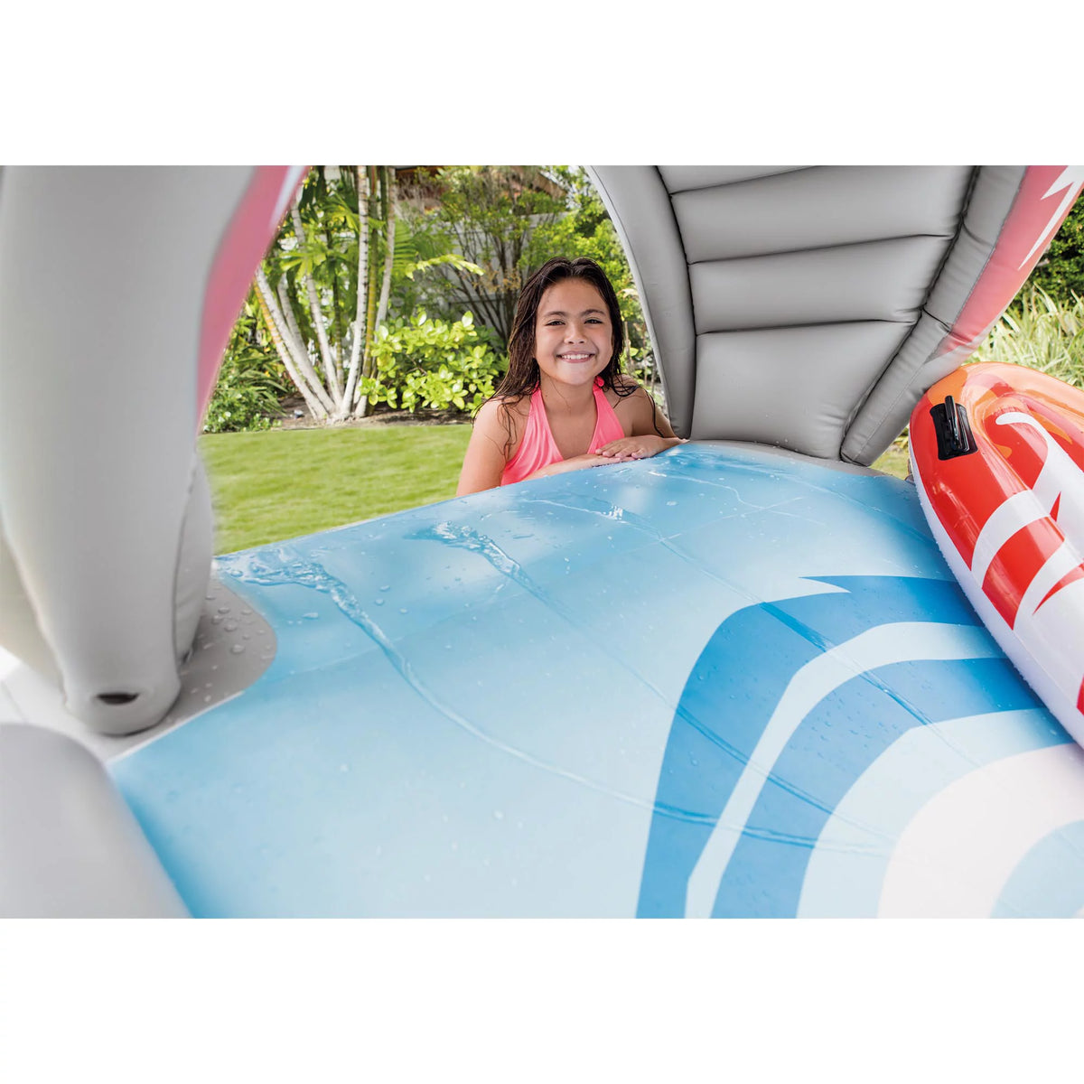 Inflatable Backyard Water Slide with Air Pump M100