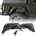 2Pcs Black Steel Rear Inner Fender Liners E36072