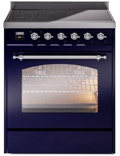 Blue Induction Range with Electric Oven X99469