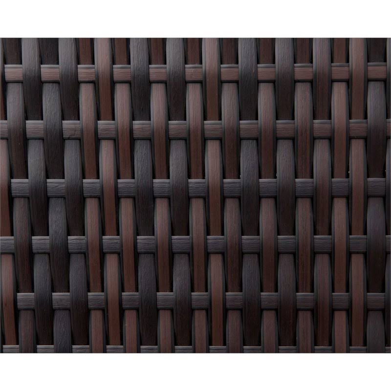 Gray Rattan Patio Wicker Arm Chair (Set of 2) T297553
