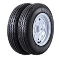 2 Packs 5.30-12 Trailer Tires with 12 inch Rims Q496