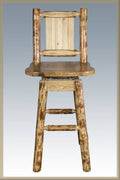 Swivel Barstool with Back B952