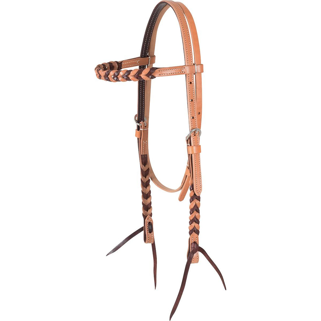 Browband Headstall with Blood Knots M6170