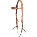 Browband Headstall with Blood Knots M6170
