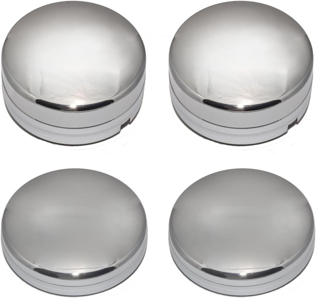 Set of 4 Chrome Steel Wheel Hub Center Caps for Dodge Ram 3500 Dually Truck T94483