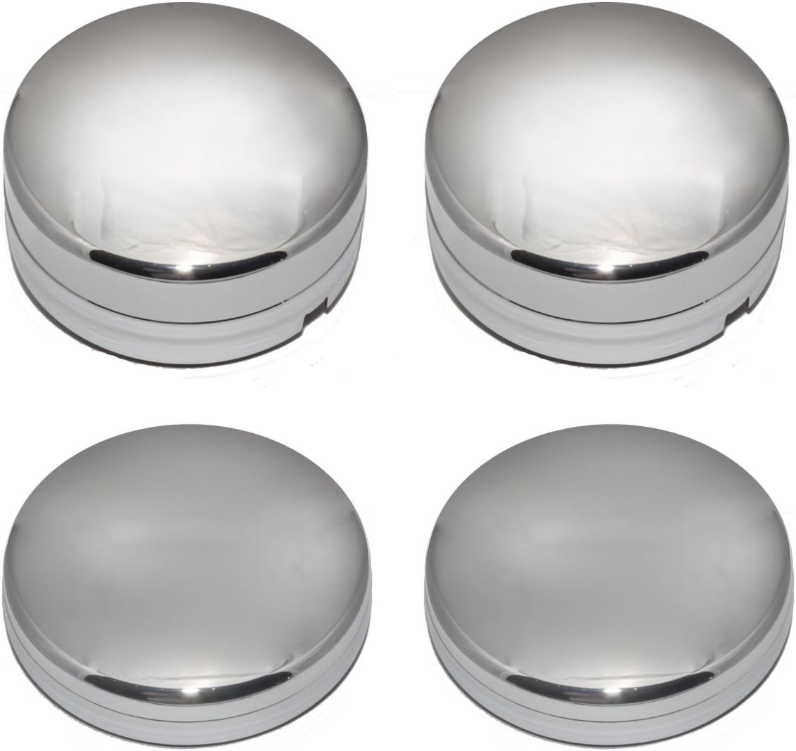 Set of 4 Chrome Steel Wheel Hub Center Caps for Dodge Ram 3500 Dually Truck T94483