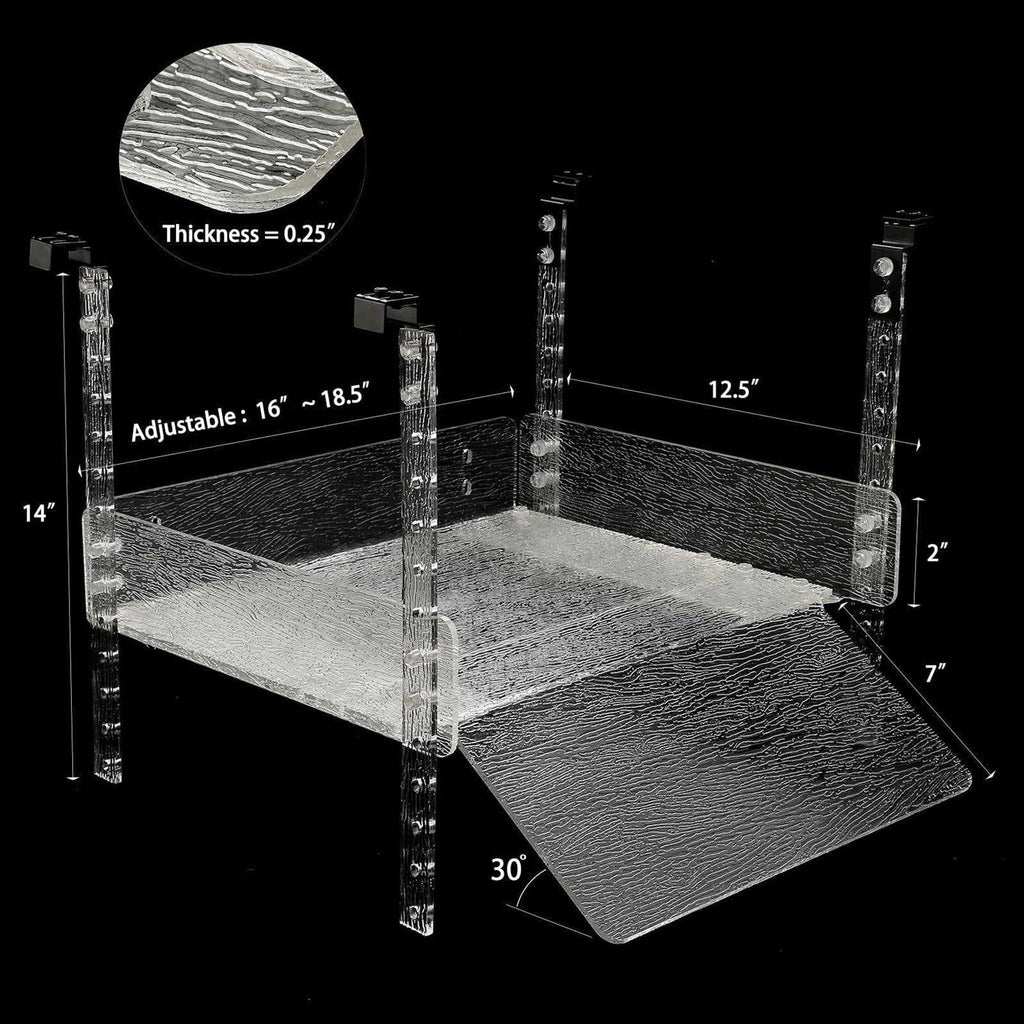 Hanging Turtle Basking Platform Aquatic Reptile Ramp Dock O4048