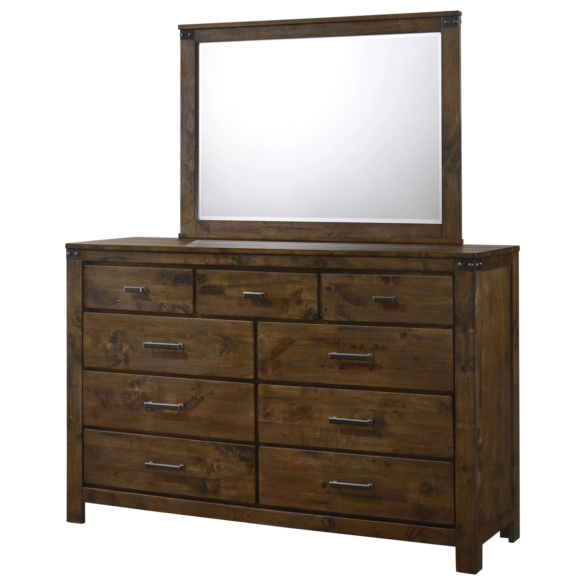 King Size 5pc Wooden Bedroom Set E91735