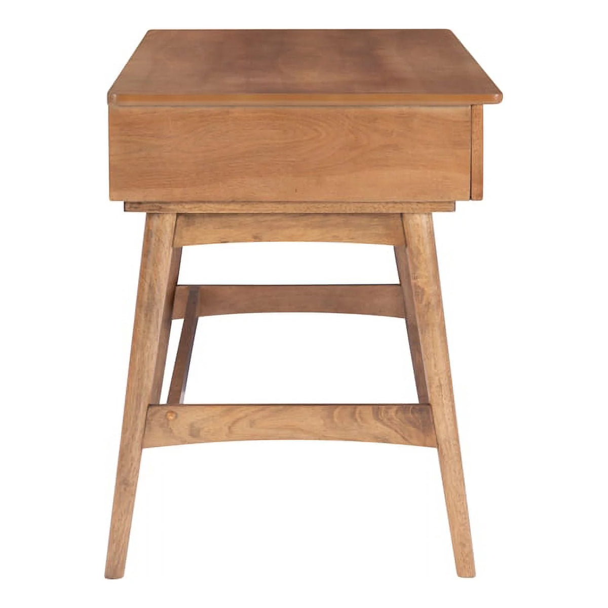 Natural Rattan Wood Desk with Drawers Z6574