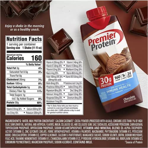 11 fl. oz 6 pk High Protein Shakes C805