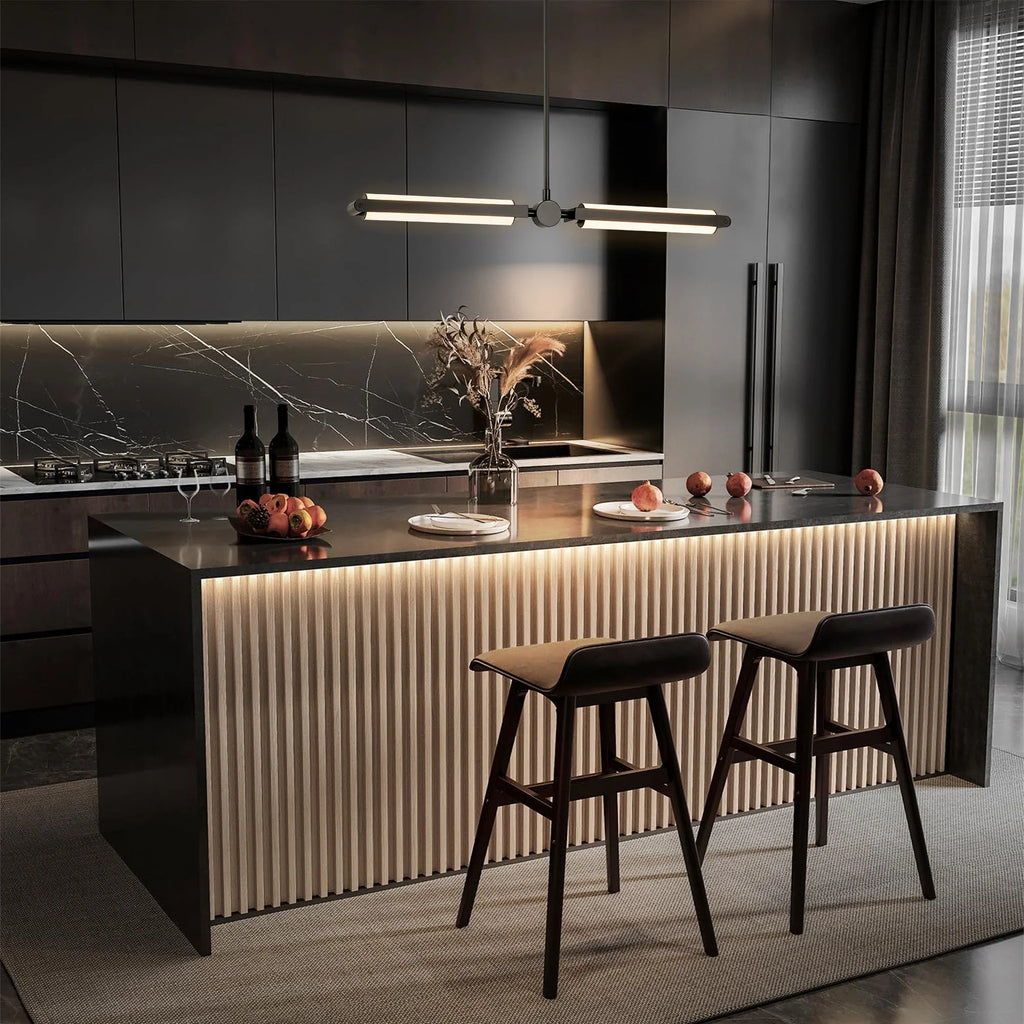 2-Light Integrated LED Contemporary Pendant X760715