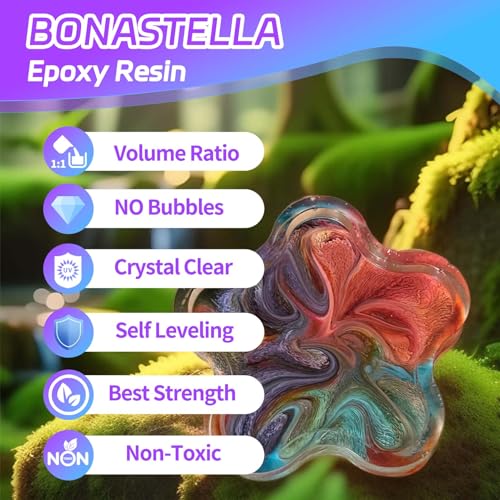1 Gallon Crystal Clear Epoxy Resin Kit A584853