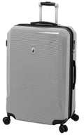 Black White Houndstooth Expandable Hardside Spinner J69967