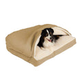 Rectangle Cozy Cave Dog Bed, Extra Large, Khaki Z558