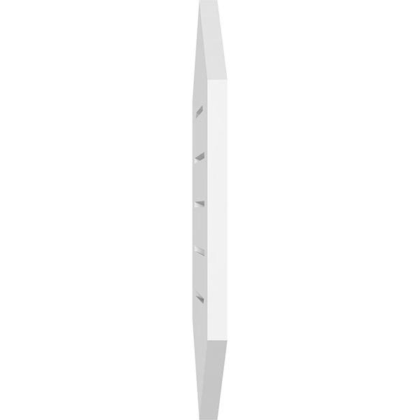 22x22W x 26x22H PVC Gable Vent D610030